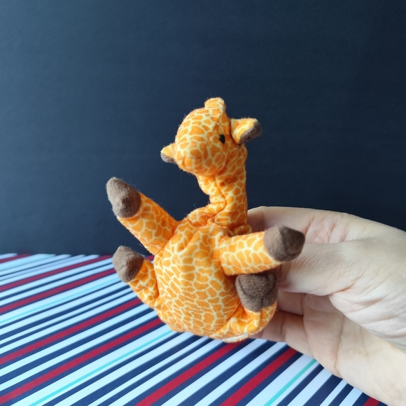 4/$Vintage McDonalds TWIGS Giraffe ty Beanie Baby 1993 Collection Happy Meal Toy - Picture 3 of 4